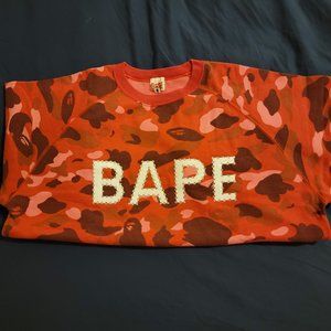 Vintage BAPE Swarovski Sweatshirt in size L